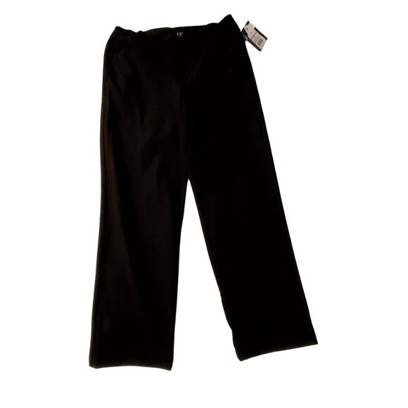 Art Class Black Nylon/Spandex Pants Size 10 With Elastic Waist & Pockets - Picture 1 of 11